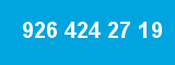 926 424 27 19